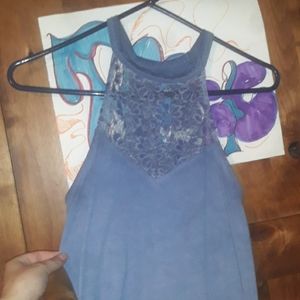 Blue dress